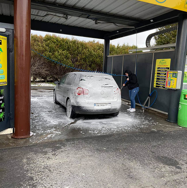 Canon à mousse pour station de lavage auto