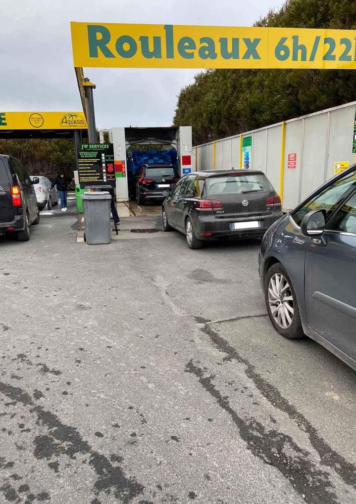Station de lavage à rouleaux Louvroil